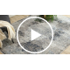 Tapete BLISS Z214AZ221 creme / azul - Roseta, moderno, estrutural