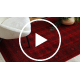 Tapete ORIENT 6889 bordeaux / preto Buchara, moldura, oriental, com franjas